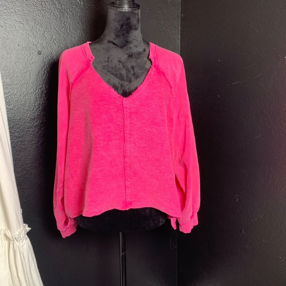 Pilcro Pink Sweatshirt - Picture 7 of 9